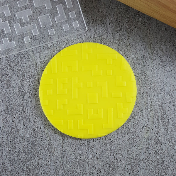 Tetris Pattern Plate