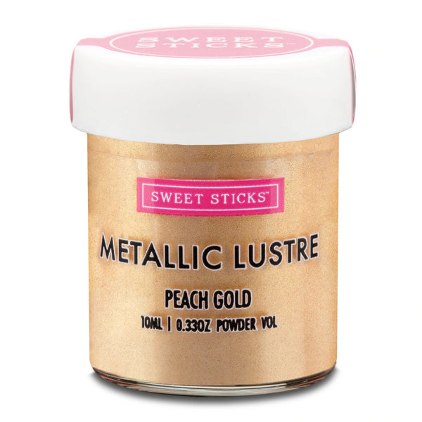 Peach Gold Lustre Dust 4g (Sweet Sticks)