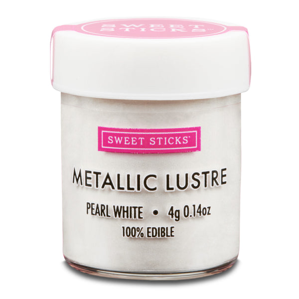 Pearl White Lustre Dust 4g (Sweet Sticks)