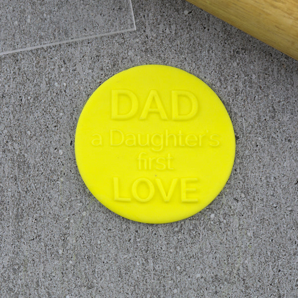 Dad A Daughter's First Love Debosser
