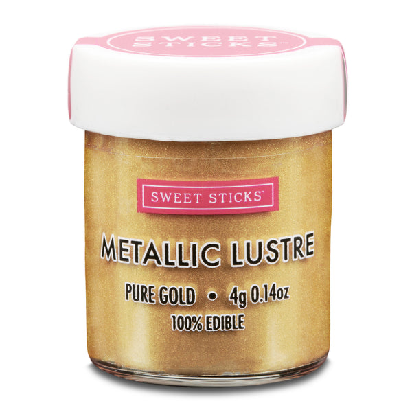 Pure Gold Lustre Dust 4g (Sweet Sticks)