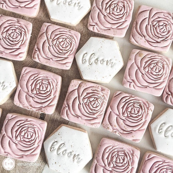 Rose Bloom Flower Embosser