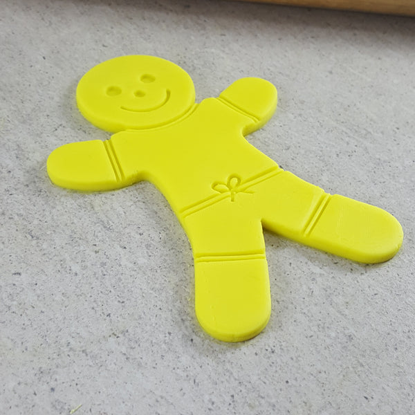 Gingerbread Man With Clothes Cutter and Embosser Set