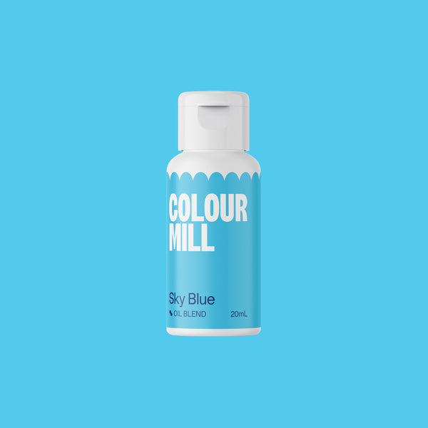 Oil Based Colouring 20ml Sky Blue