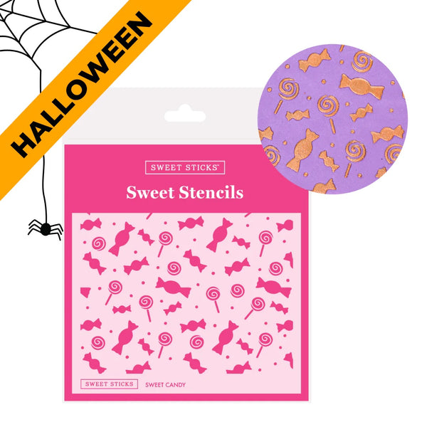 Sweet Candy Stencil (Sweet Sticks)