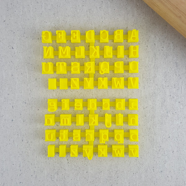 Typewriter Letter Stamps (Individual Letters)