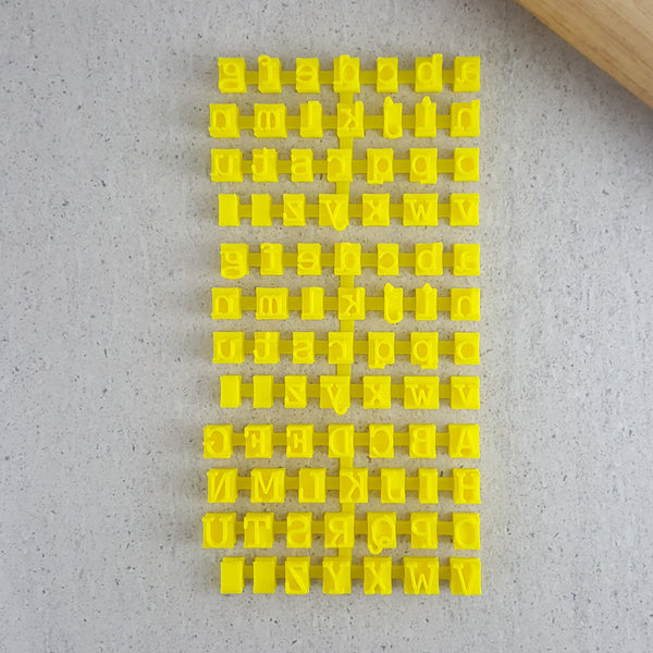 Typewriter Letter Stamps (Individual Letters)