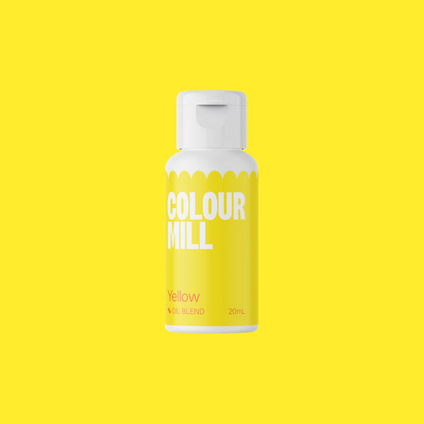 Oil Based Colouring 20ml Yellow