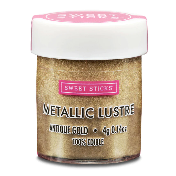 Antique Gold Lustre Dust 4g (Sweet Sticks)