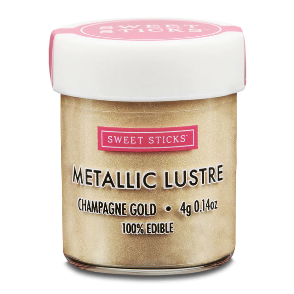 Champagne Gold Lustre Dust 4g (Sweet Sticks)