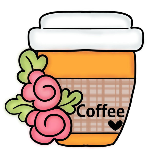 Floral Coffee To-Go Cup