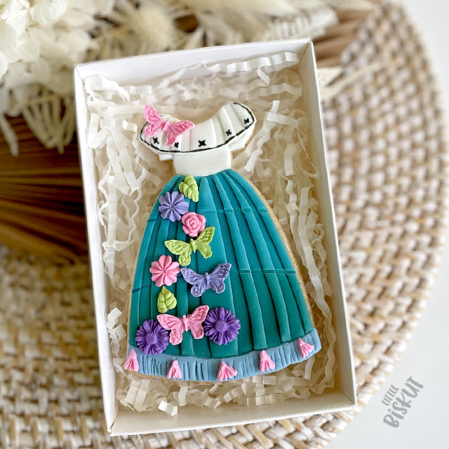 disney princess dress cookie cutters Princess Dress Set #2 - Set of 5 Cookies Cutters of Classic Princess Dresses