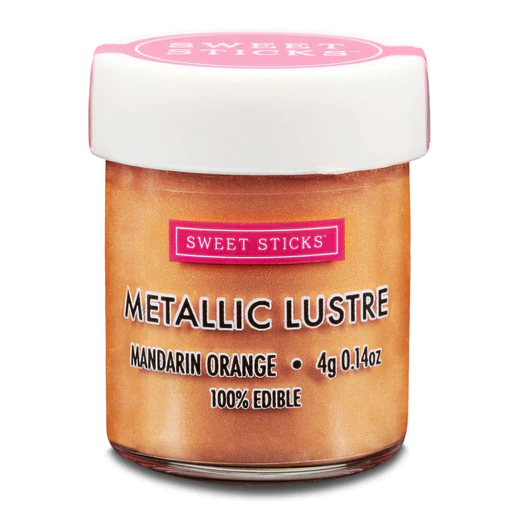 Mandarin Orange Lustre Dust 4g (Sweet Sticks)