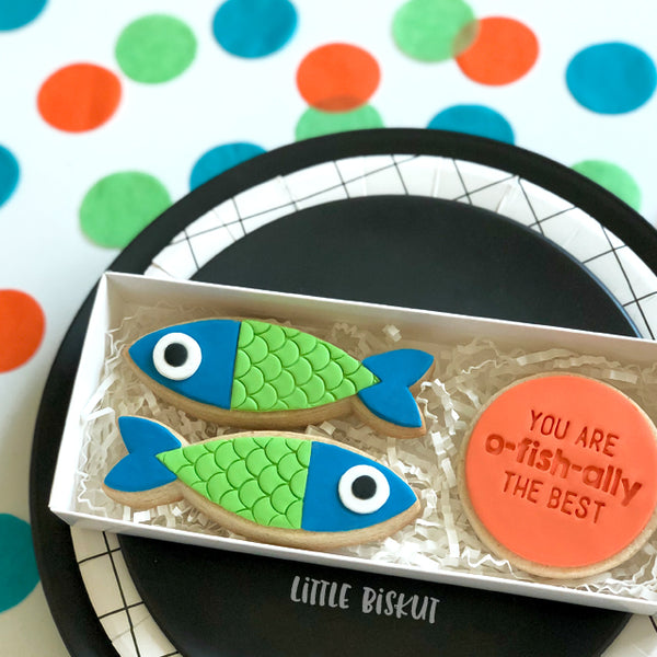 You Are O-Fish-Ally The Best Embosser (Little Biskut)