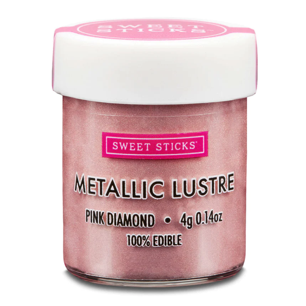 Pink Diamond Lustre Dust 4g (Sweet Sticks)