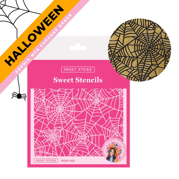 Spider Web Stencil (Sweet Sticks)